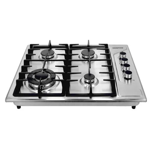 اجاق گاز رومیزی جی پاس 4 شعله استیل مدل GGC31035