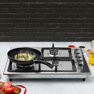 اجاق گاز رومیزی 4 شعله+برقی جیپاس مدل GGC31034
