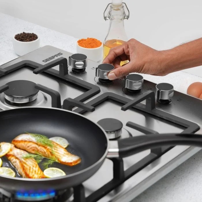 اجاق گاز رومیزی 4 شعله+برقی جیپاس مدل GGC31034