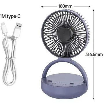 پنکه شارژی   دی پی مدل dp-7637