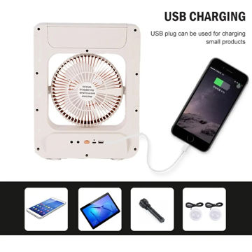 پنکه  سانسیانگ مدل cc303bt---مه پاش شاررژی  سولار- پاور بانک-پخش آهنگ -باند