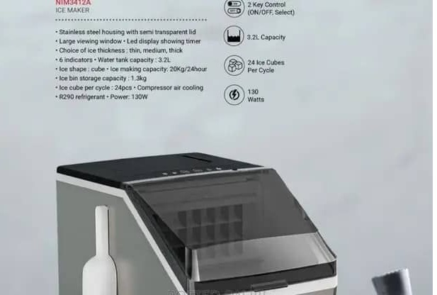 یخ ساز نیکای مدل NIM3412A