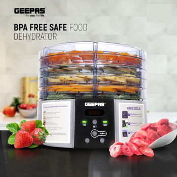 میوه خشک کن جی پاس مدل GFD63013UK ا GEEPAS GFD63013UK FRUIT DRYER