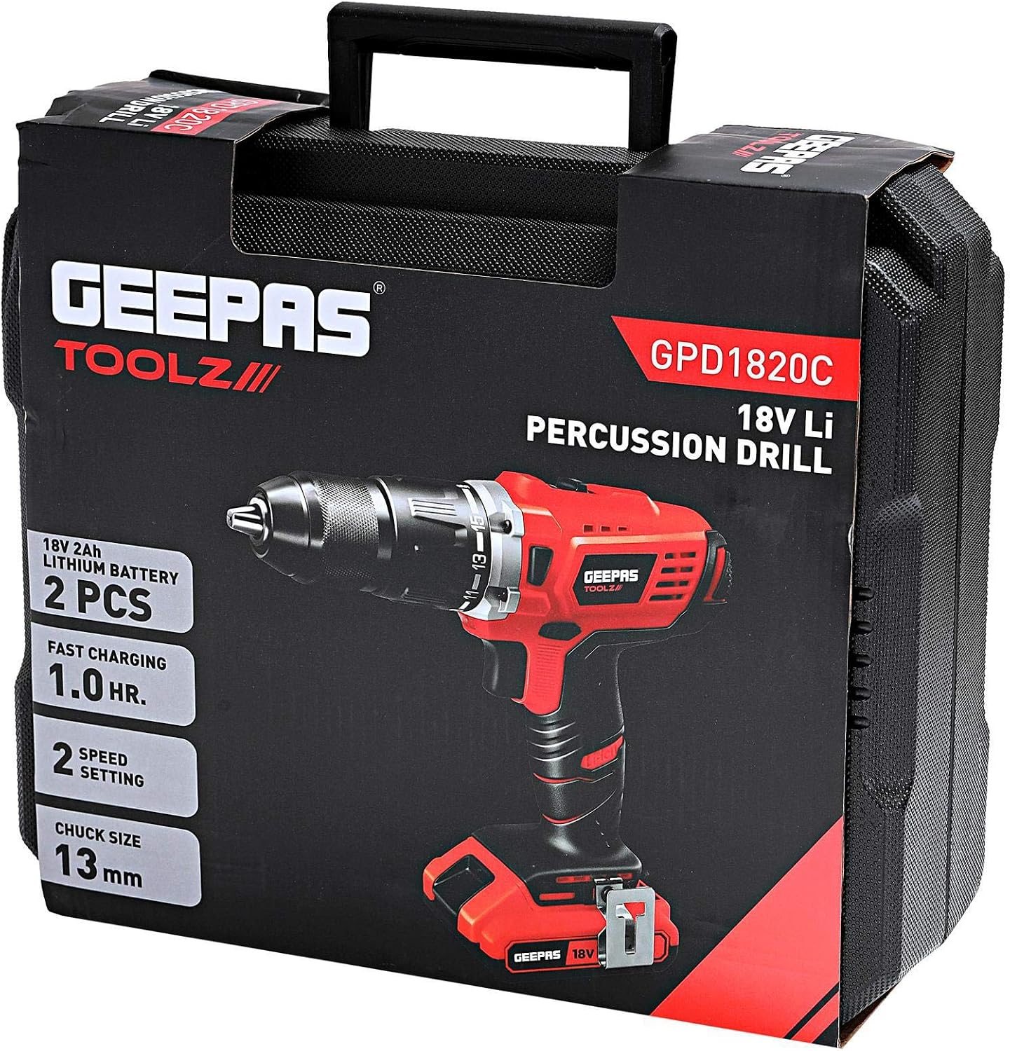 دریل شارژی مدل جی پاس GPD1820C