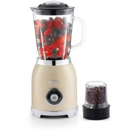مخلوط کن و آسیاب جیپاس مدل GSB44044 ظرفیت ۲ لیتر ۲ کاره با پارچ شیشه‌ای