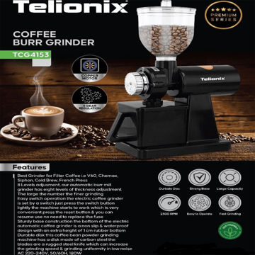 آسیاب قهوه تلیونیکس مدل TCG4153