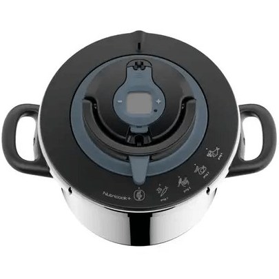 زودپز تفال مدل P4220745 ظرفیت ۶ لیتر با بدنه استیل ضد زنگ