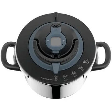 زودپز تفال مدل P4220745 ظرفیت ۶ لیتر با بدنه استیل ضد زنگ
