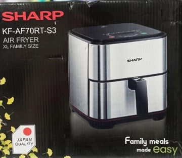 سرخ کن بدون روغن شارپ مدل KF-AF70RT-S3 ظرفیت 7 لیتری