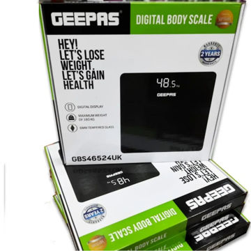 ترازو دیجیتال جیپاس مدل GBS46524UK ظرفیت ۱۸۰ کیلوگرم