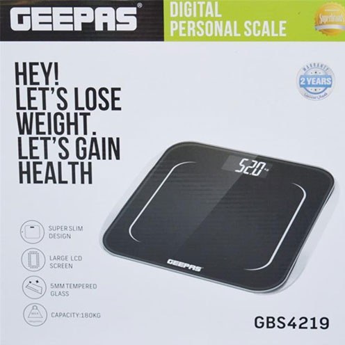 ترازو وزن کشی جیپاس مدل GBS4219 ظرفیت ۱۸۰ کیلوگرم