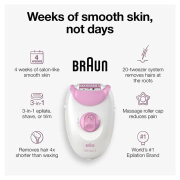 اپیلاتور براون مدل S- 3274 ا Braun SE3274