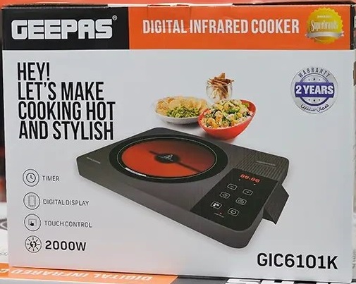 اجاق مادون قرمز دیجیتال جیپاس مدل Geepas GIC6101K