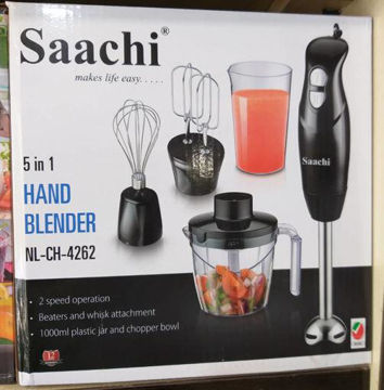 گوشت کوب برقی پنج کاره ساچی  مدل NL-CH-4262-BK 5 In 1