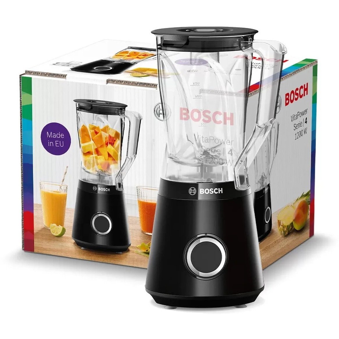 مخلوط کن بوش MMB6141B ظرفیت ۱.۵ لیتر ۲ سرعته
