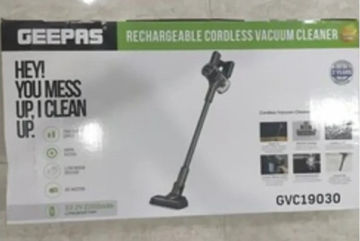 جارو شارژی جیپاس مدل GVC19030 با باتری لیتیومی و زمان کار ۴۰ دقیقه