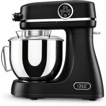 همزن کاسه‌دار صنعتی پرفکت مدل SM-8017D ظرفیت ۷ لیتر توان ۱۶۰۰ وات