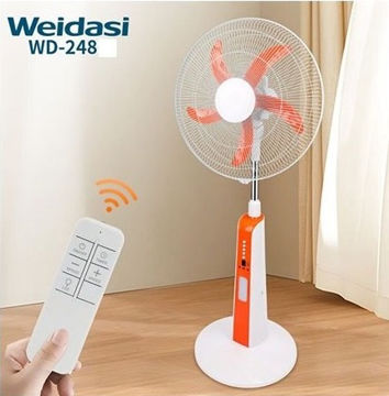 پنکه شارژی برقی ایستاده 18 اینچ  ویداسی  مدل  WD-248