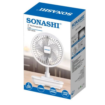 پنکه شارژی 8 اینچی سوناشی مدل SRF-804