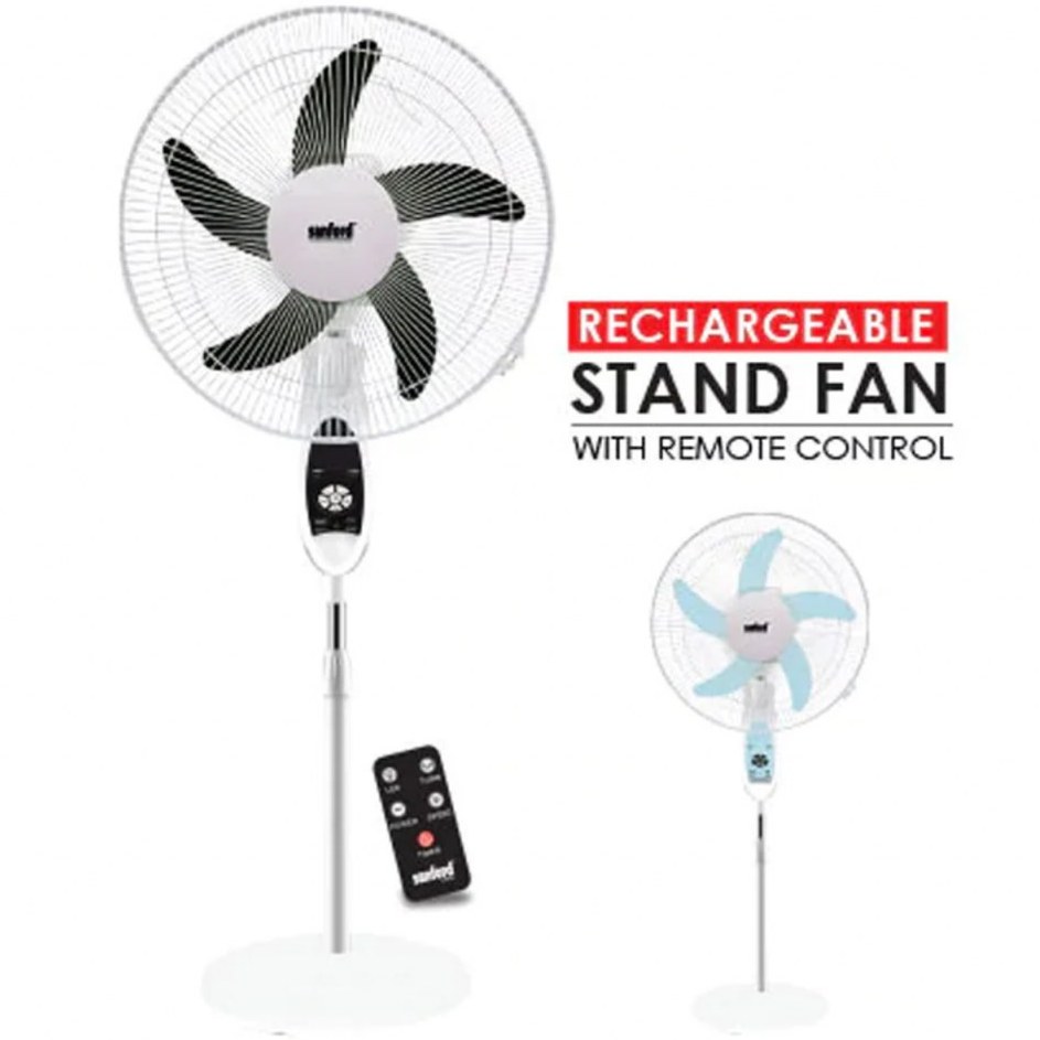 پنکه ایستاده شارژی کنترل دار  سانفورد مدل SF6600RSFN