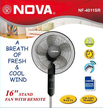 پنکه ایستاده نوا مدل NF4011SR ا NOVA