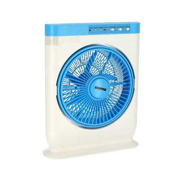 پنکه رومیزی شارژی جیپاس مدل GF919 ا Geepas 12'' Rechargeable Box Fan