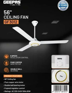 پنکه سقفی جی پاس مدل GF3012N ا GEEPASCEILING FAN GF3012N