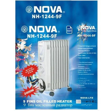 شوفاژ برقی روغنی نوا 9 پره اورجینال مدل NH-1244-9F