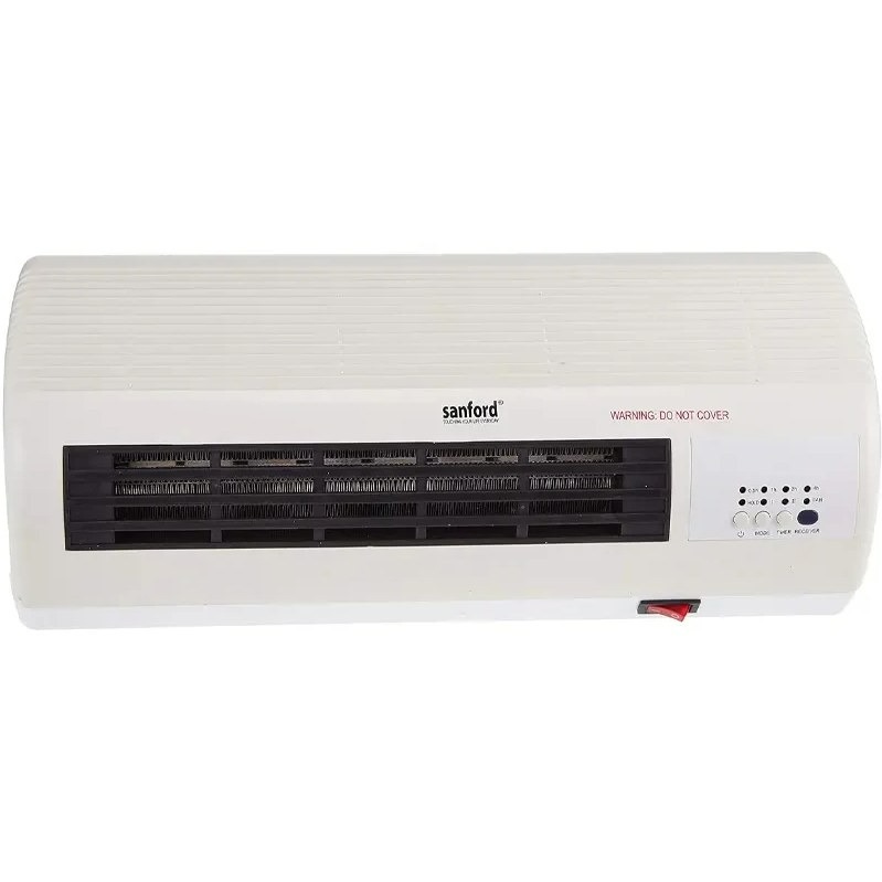 بخاری برقی دیواری سانفورد مدل SF1228WH با فن وکنترل