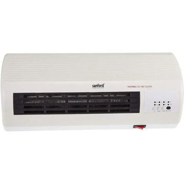 بخاری برقی دیواری سانفورد مدل SF1228WH با فن وکنترل