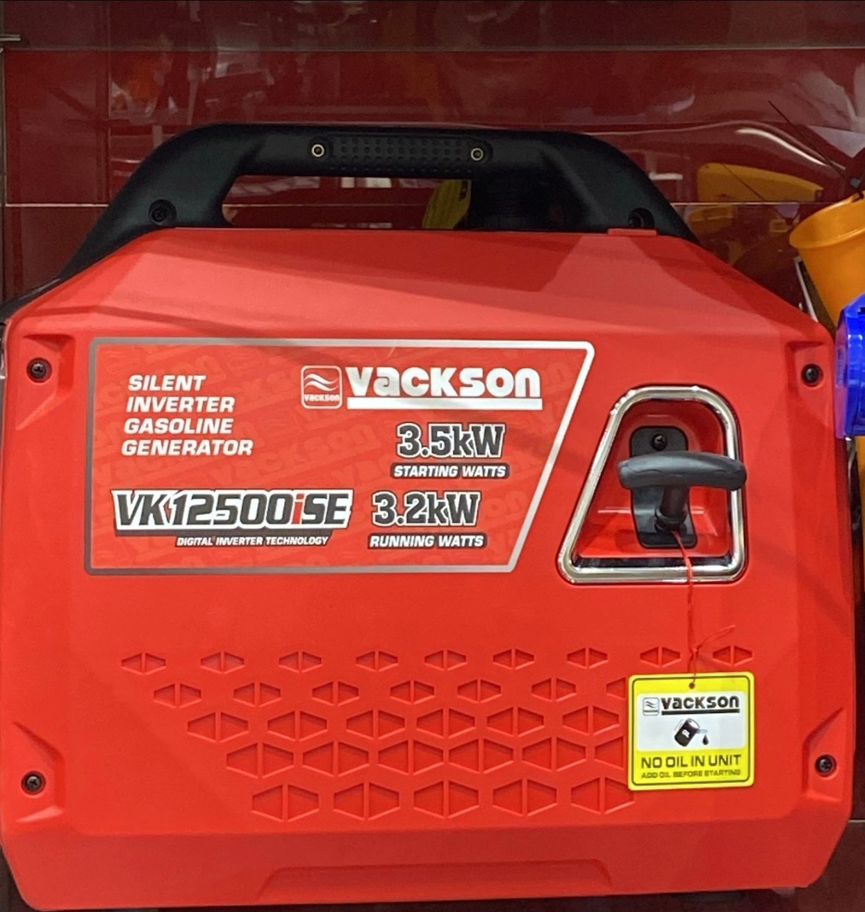 موتور برق 3.5 کیلو وات سایلنت استارتی  و هندلی واکسون مدل vk12500ise
