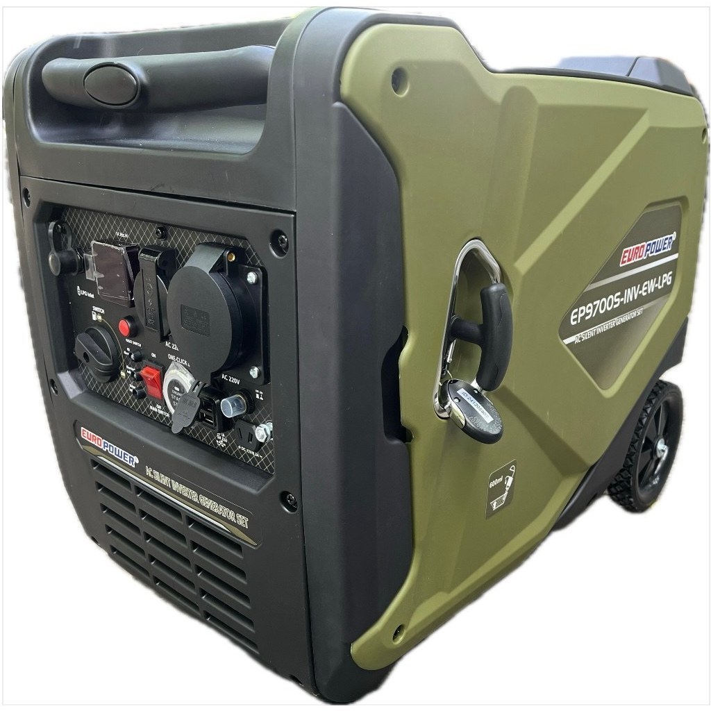 موتور برق 9 کیلووات سایلنت  یورو پاور مدل EP9700S-INV-EW